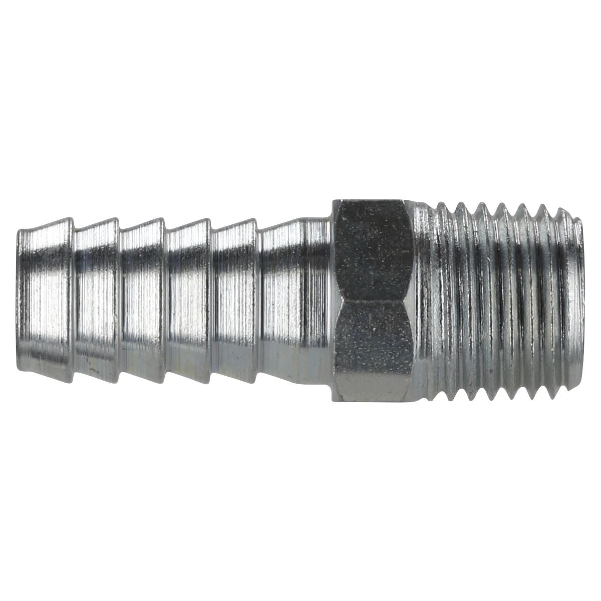 Sealey Screwed Air Tool Tailpiece Male 1/4"BSPT 3/8" Hose Pack of 5 AC09