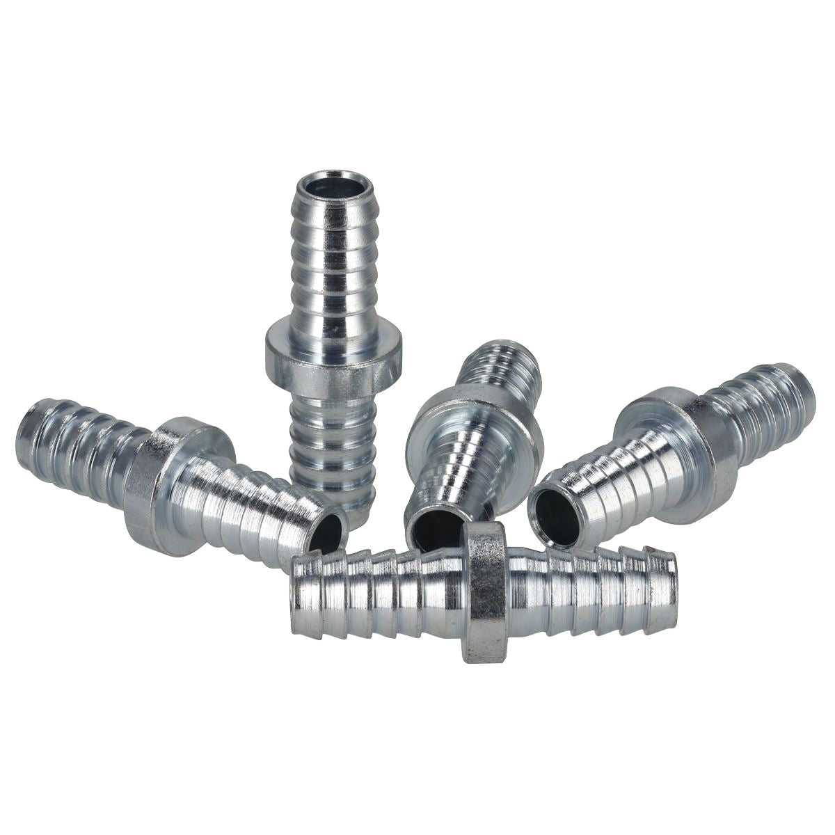 Sealey Double End Hose Line Connector 3/8" Pack of 5 AC11