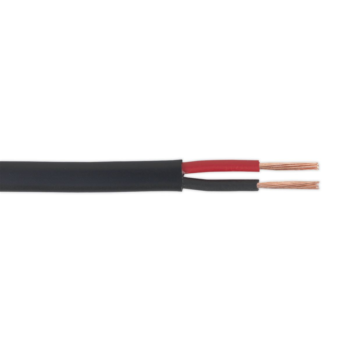 Sealey Automotive Cable Thick Wall Flat Twin 2 x 1mm� 14/0.30mm 30m Black AC1430TWTK