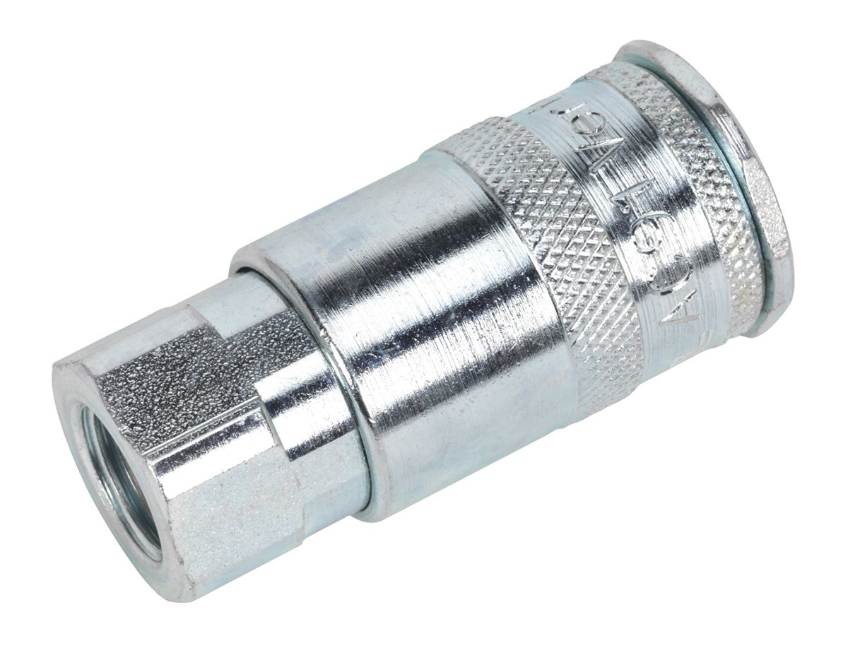 Sealey Coupling Body Female 1/4"BSP Compatible With Standard Couplings AC15