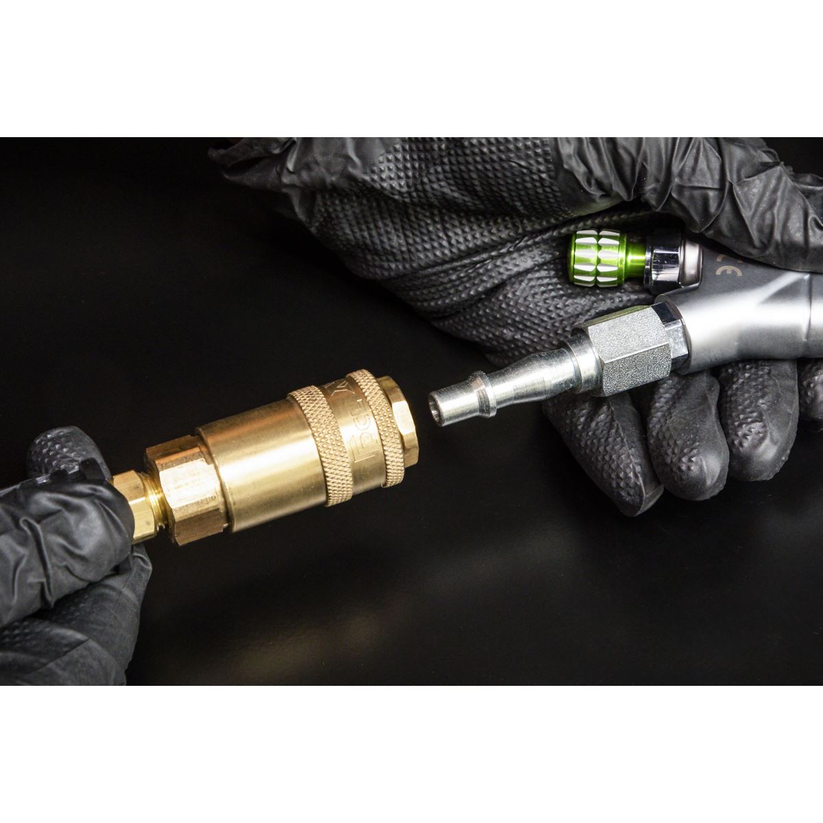 Sealey Screwed Air Adaptor Female 1/4"BSP Pack of 5 AC18