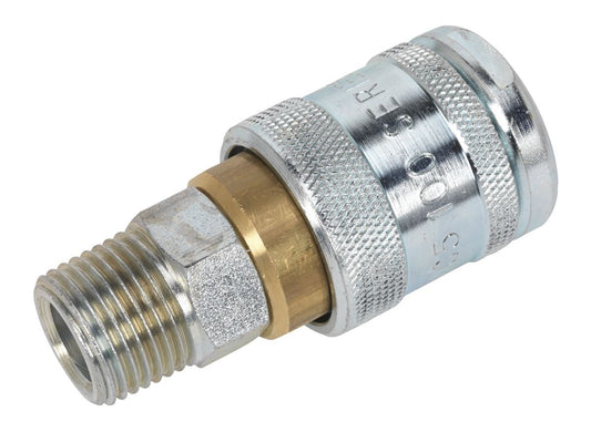 Sealey Coupling Body Male 1/2"BSPT For Greater Air Flow AC23