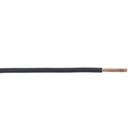Sealey Automotive Cable Thin Wall Single 2mm� 28/0.30mm 50m Black AC2830BK