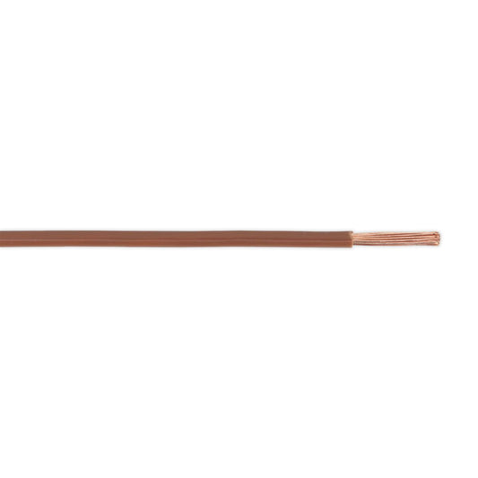 Sealey Automotive Cable Thin Wall Single 2mm� 28/0.30mm 50m Brown AC2830BN