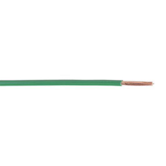 Sealey Automotive Cable Thin Wall Single 2mm� 28/0.30mm 50m Green AC2830GR