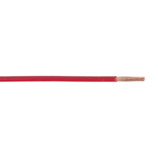 Sealey Automotive Cable Thin Wall Single 2mm� 28/0.30mm 50m Red AC2830RE