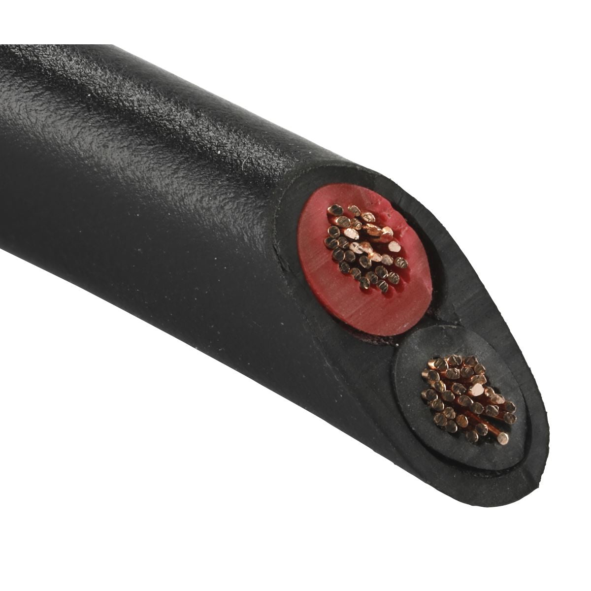 Sealey Automotive Cable Thick Wall Flat Twin 2 x 2mm� 28/0.30mm 30m Black AC2830TWTK