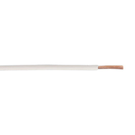 Sealey Automotive Cable Thin Wall Single 2mm� 28/0.30mm 50m White AC2830WH