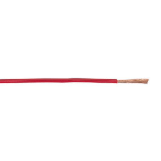 Sealey Automotive Cable Thin Wall Single 1mm� 32/0.20mm 50m Red AC3220RE