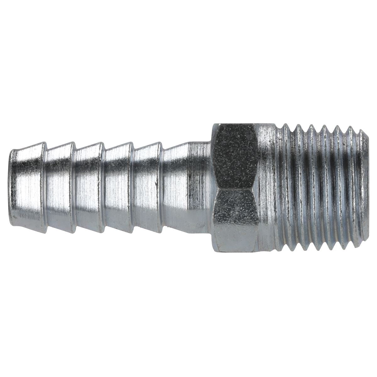 Sealey Screwed Air Tool Tailpiece Male 1/4"BSPT 5/16" Hose Pack of 5 AC39