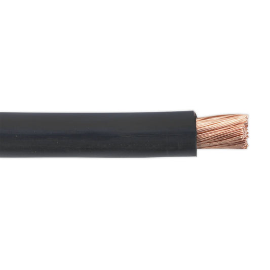 Sealey Automotive Starter Cable 315/0.40mm 40mm� 300A 10m Black AC40SQBK
