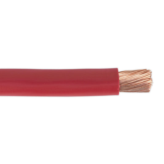 Sealey Automotive Starter Cable 315/0.40mm 40mm� 300A 10m Red AC40SQRE