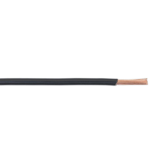 Sealey Automotive Cable Thin Wall Single 3mm� 44/0.30mm 30m Black AC4430BK