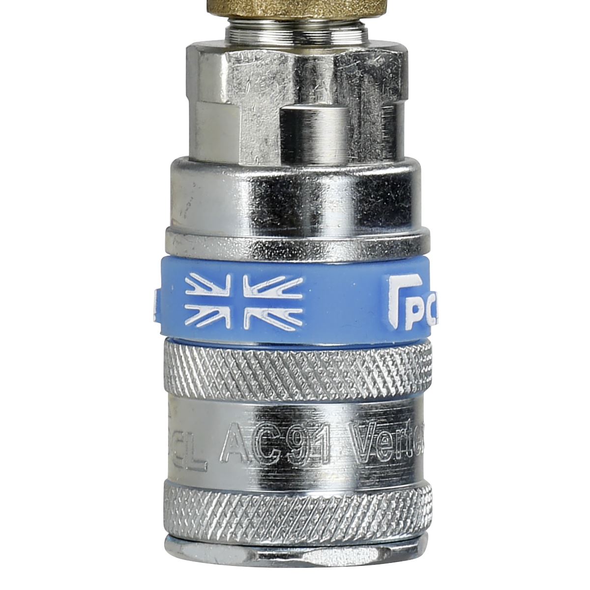 Sealey Y Adaptor Twin Air Line Coupling For Garage Workshop Tools AC55