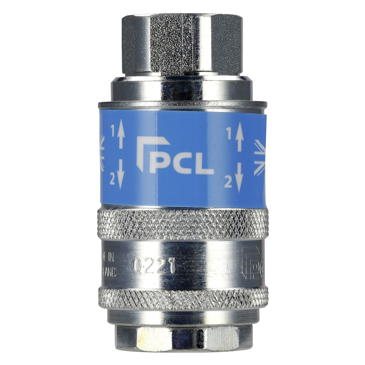 Sealey Safety Coupling Body Female 1/4"BSP Compatible With PCL Adaptors AC57