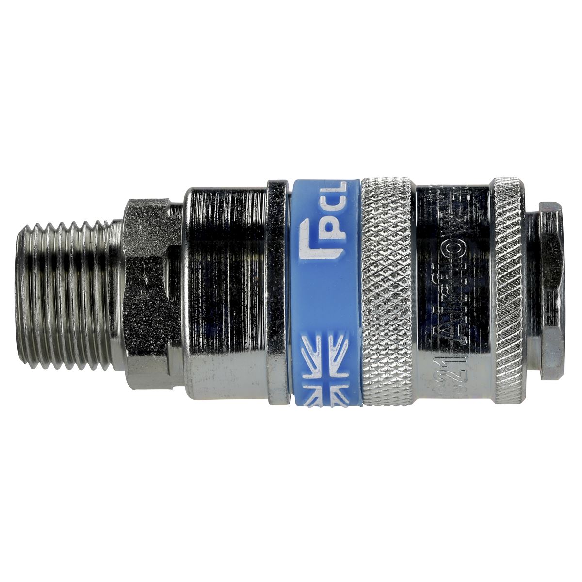 Sealey Coupling Body Male 3/8"BSPT Will Fit Vertex Slim Type Couplings AC62