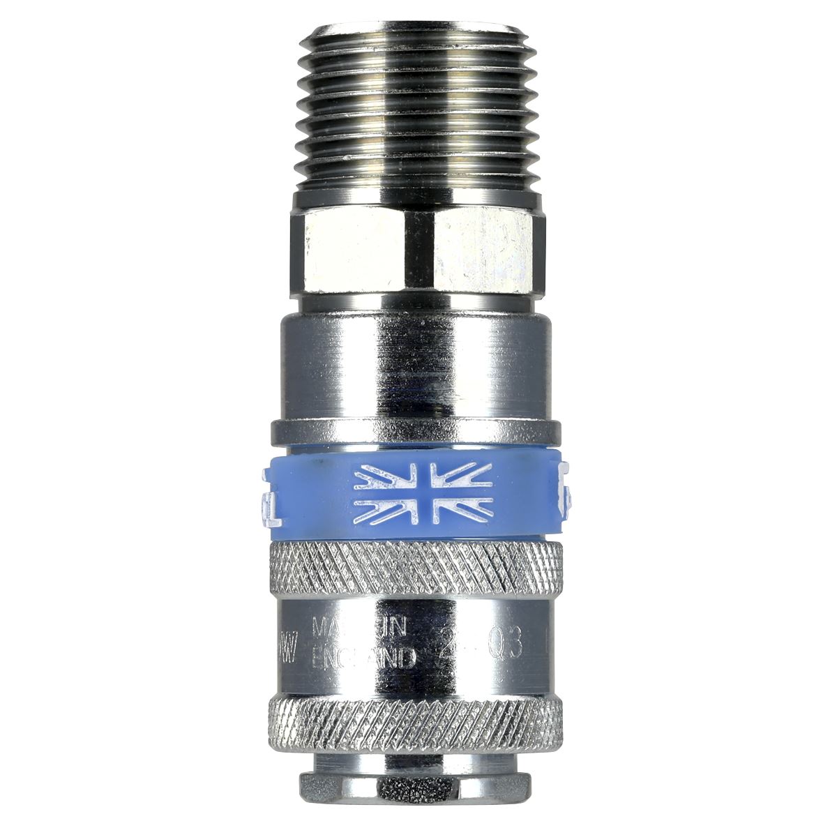 Sealey Coupling Body Male 1/2"BSPT Will Fit Vertex Slim Type Couplings AC63