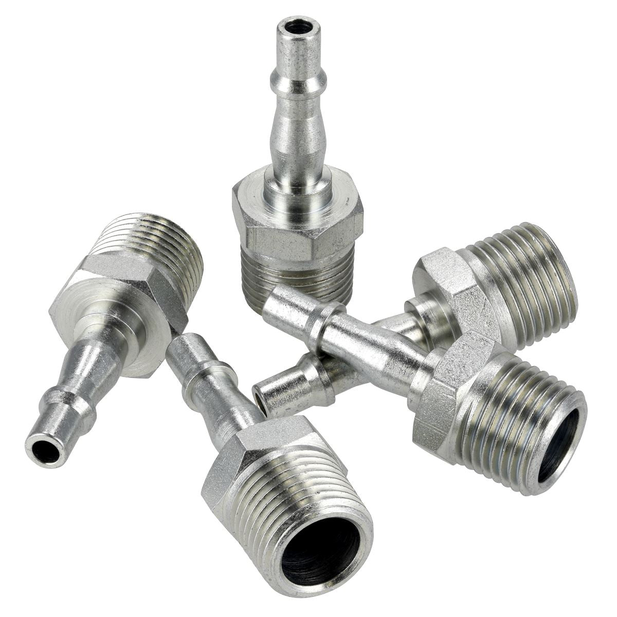 Sealey Screwed Air Adaptor Male 1/2"BSPT Pack of 5 AC68