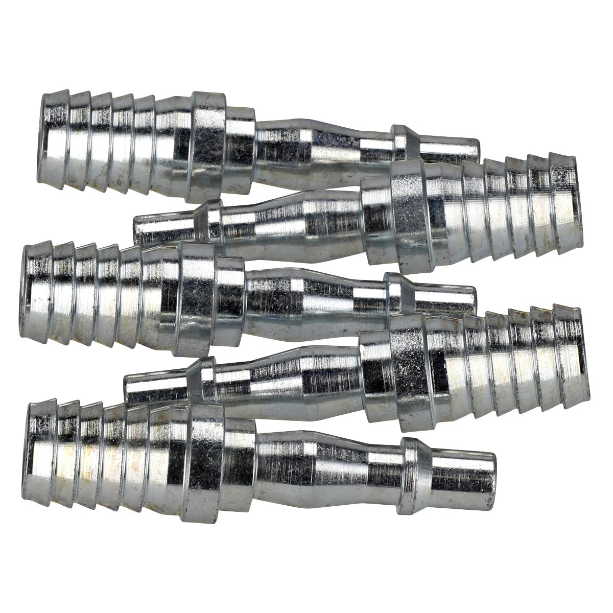 Sealey Air Adaptor Tailpiece 1/2" Bore Hose Pack of 5 AC71