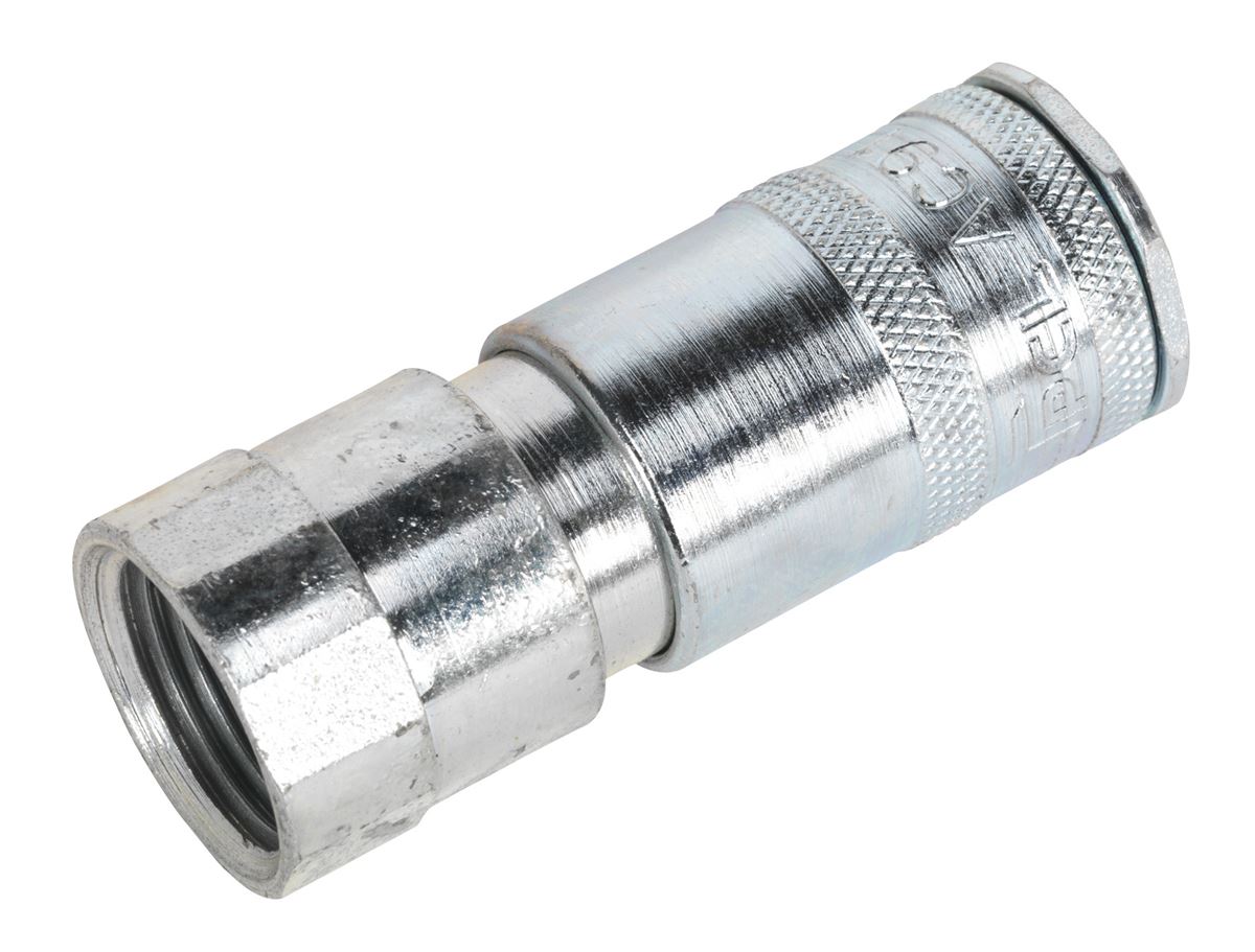 Sealey Coupling Body Female 1/2"BSP Compatible With Standard Couplings AC75