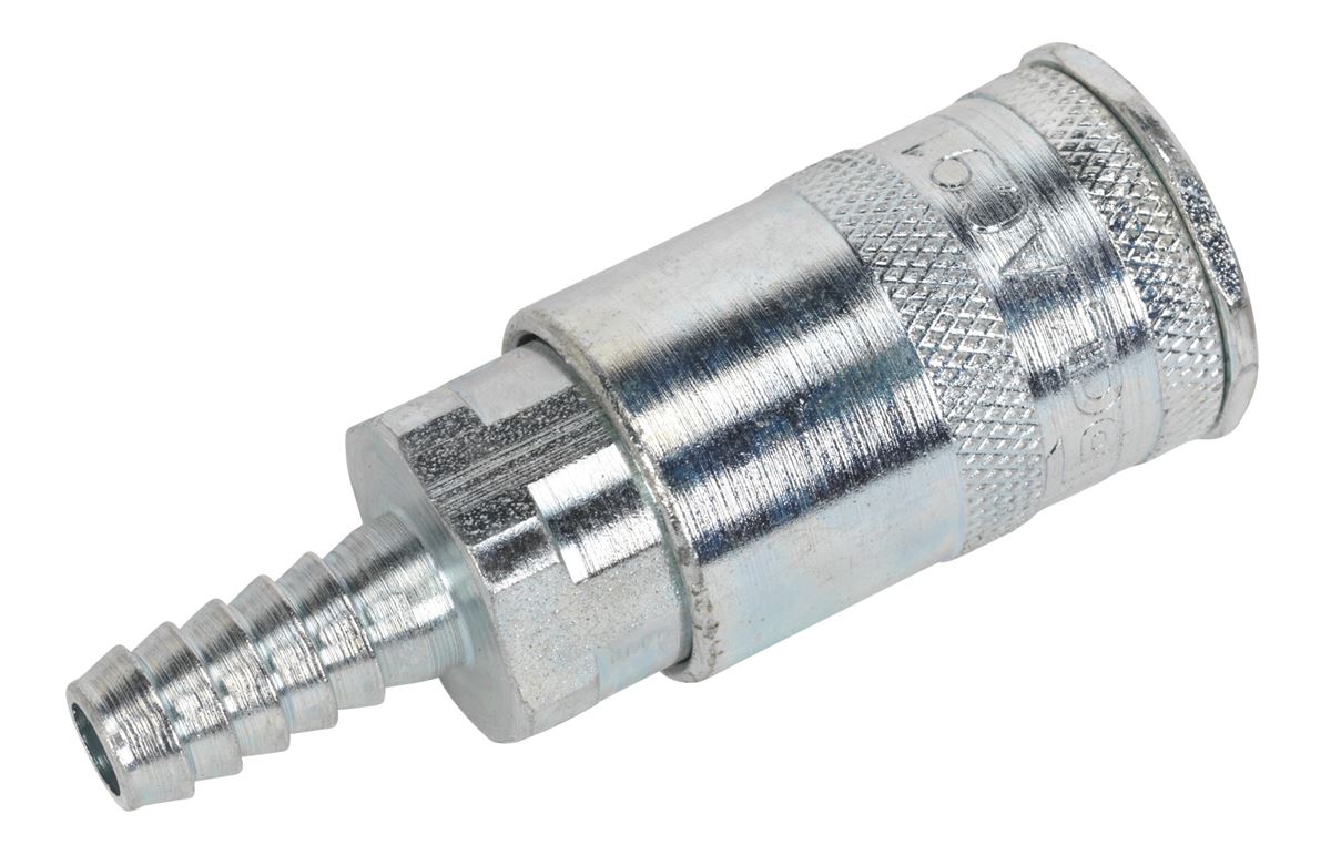 Sealey Coupling Body Tailpiece for 5/16" Hose Compatible Standard Coupling AC76