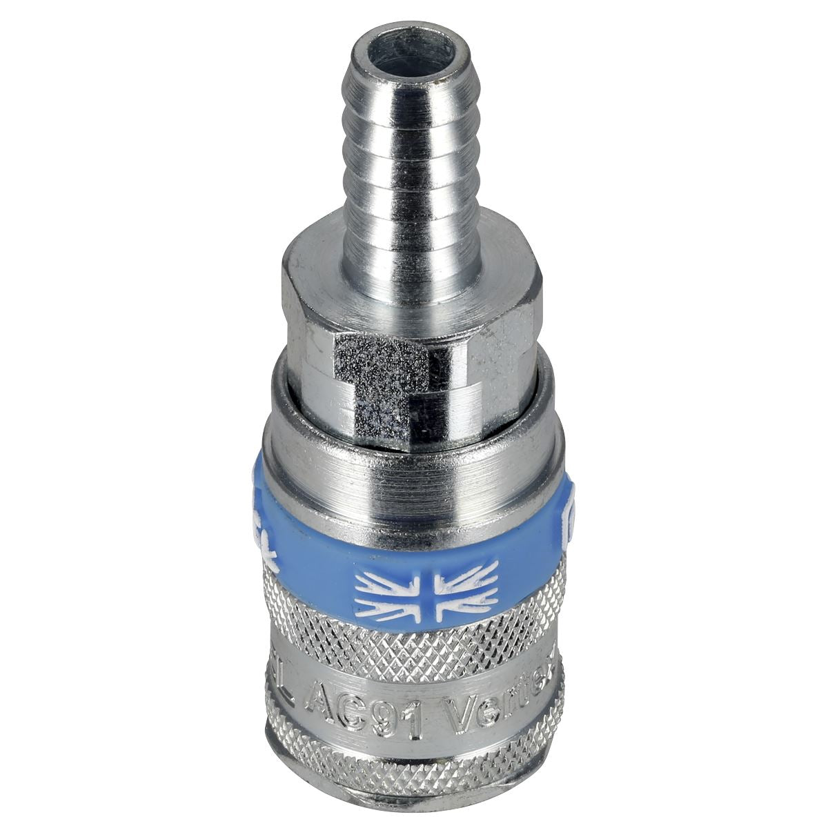 Sealey Coupling Body Tailpiece for 3/8" Hose Compatible Standard Couplings AC77