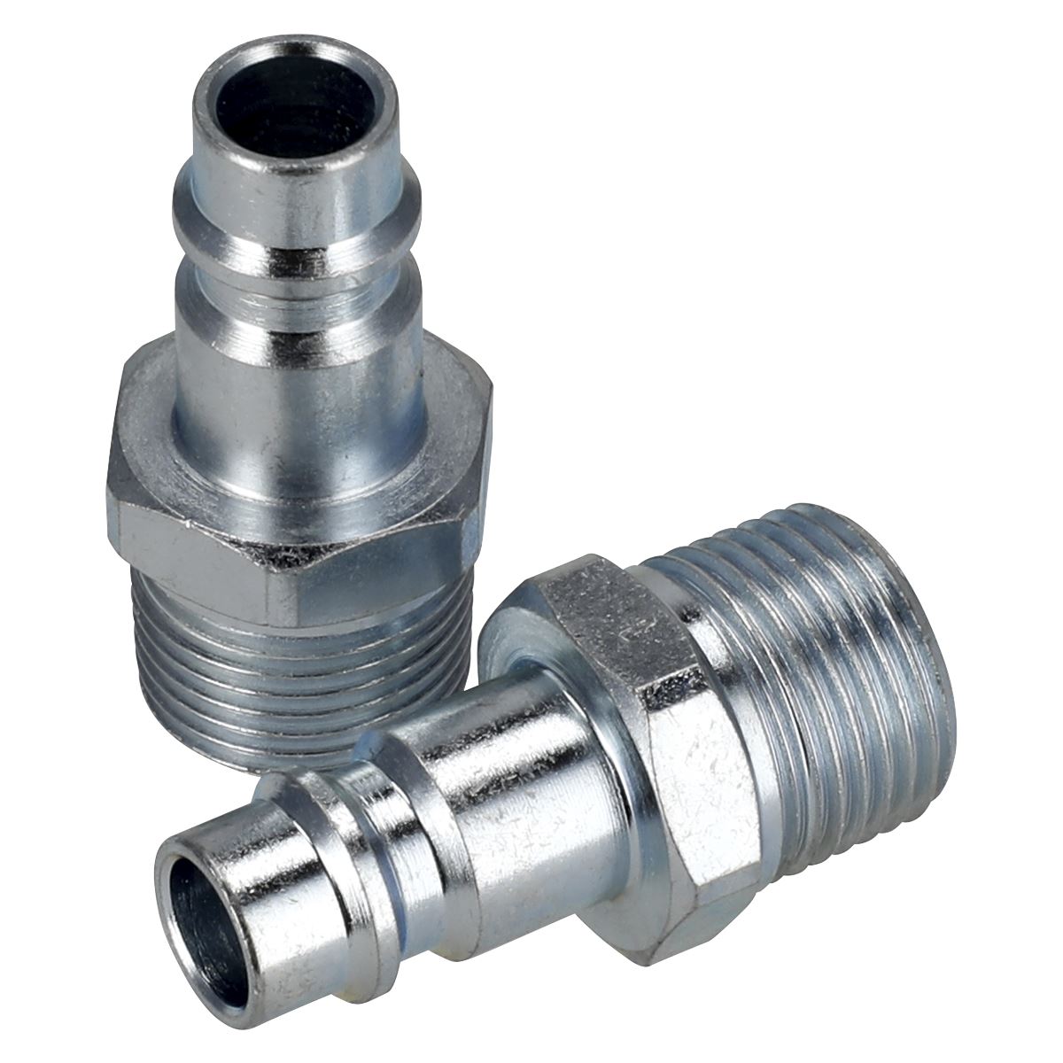 Sealey Screwed Air Adaptor Male 3/8"BSPT Pack of 2 AC83