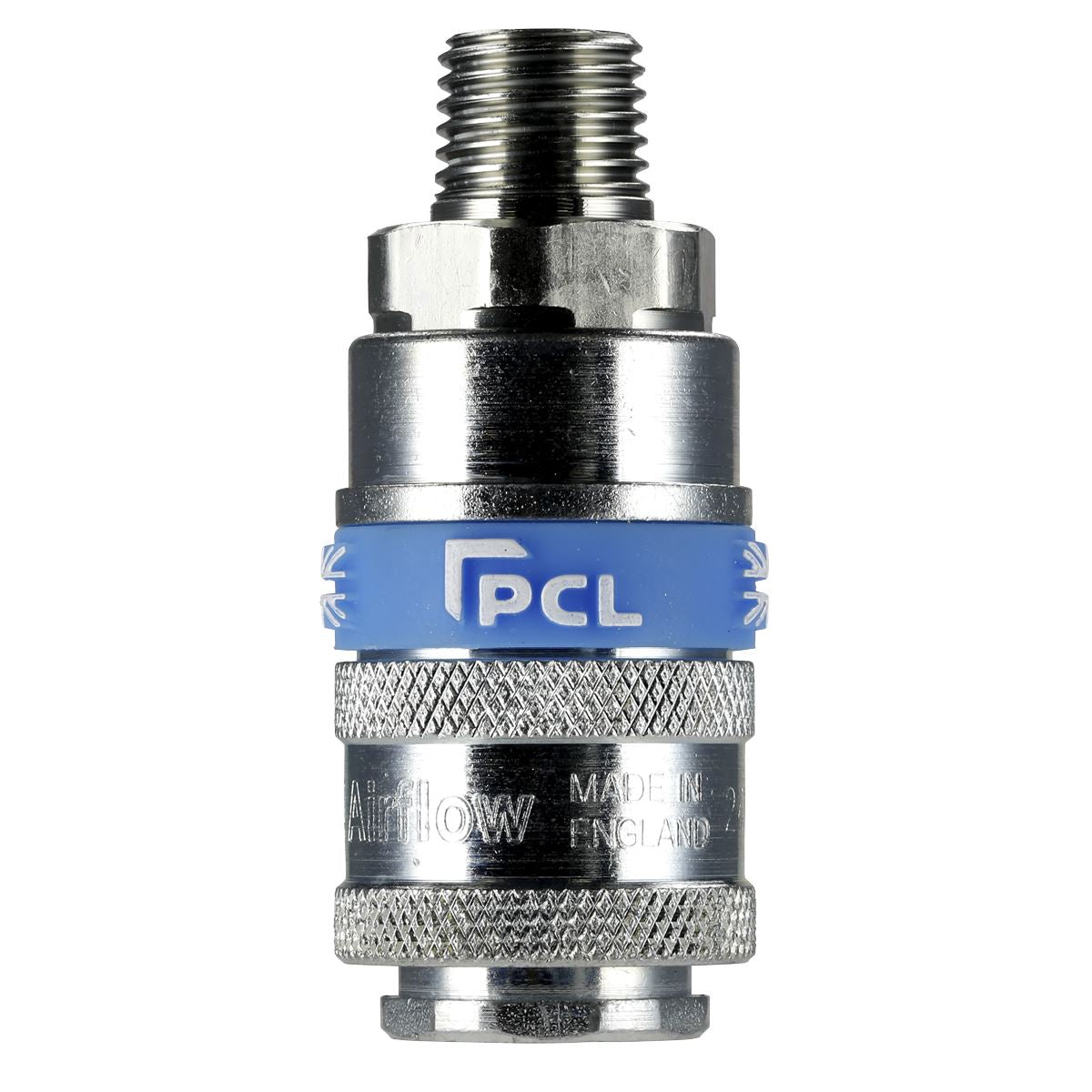 Sealey Coupling Body Male 1/4"BSPT Pack of 5 For Garage Workshop Tools ACP01
