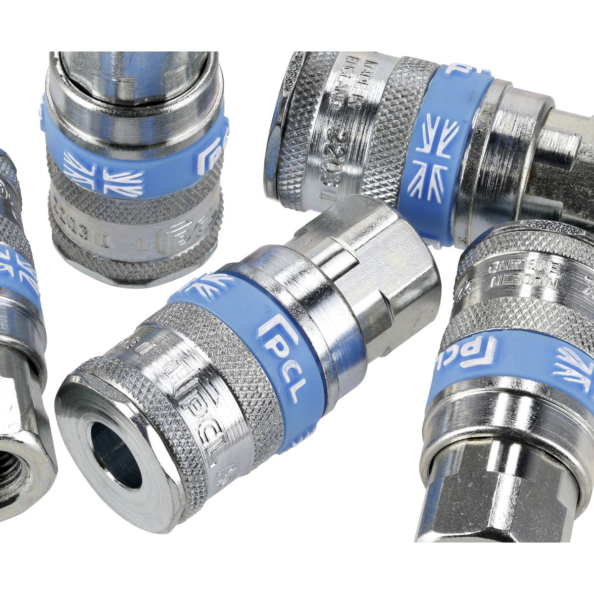 Sealey Air Coupling Body Female 1/4"BSP Pack of 5 Garage Workshop Tools ACP15