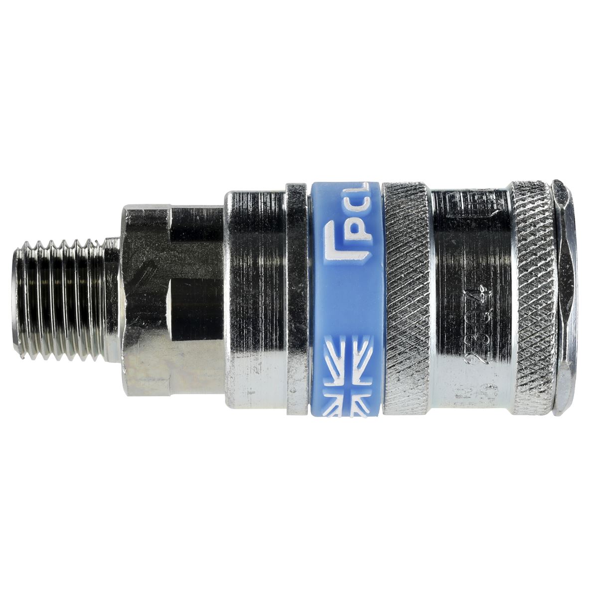 Sealey Coupling Body Male 1/4"BSPT Pack of 5 For Garage Workshop Tools ACP16