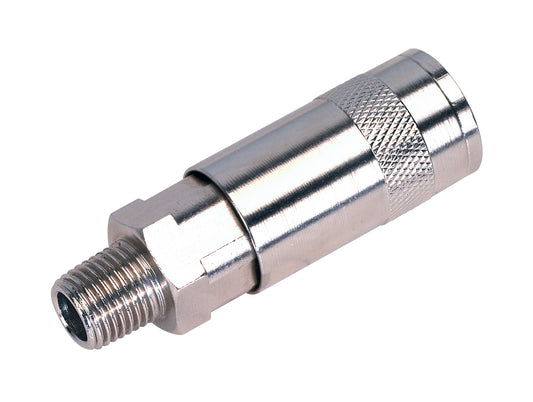 Sealey Coupling Body Male 1/4"BSPT Single Fits Most Air Tools ACX01
