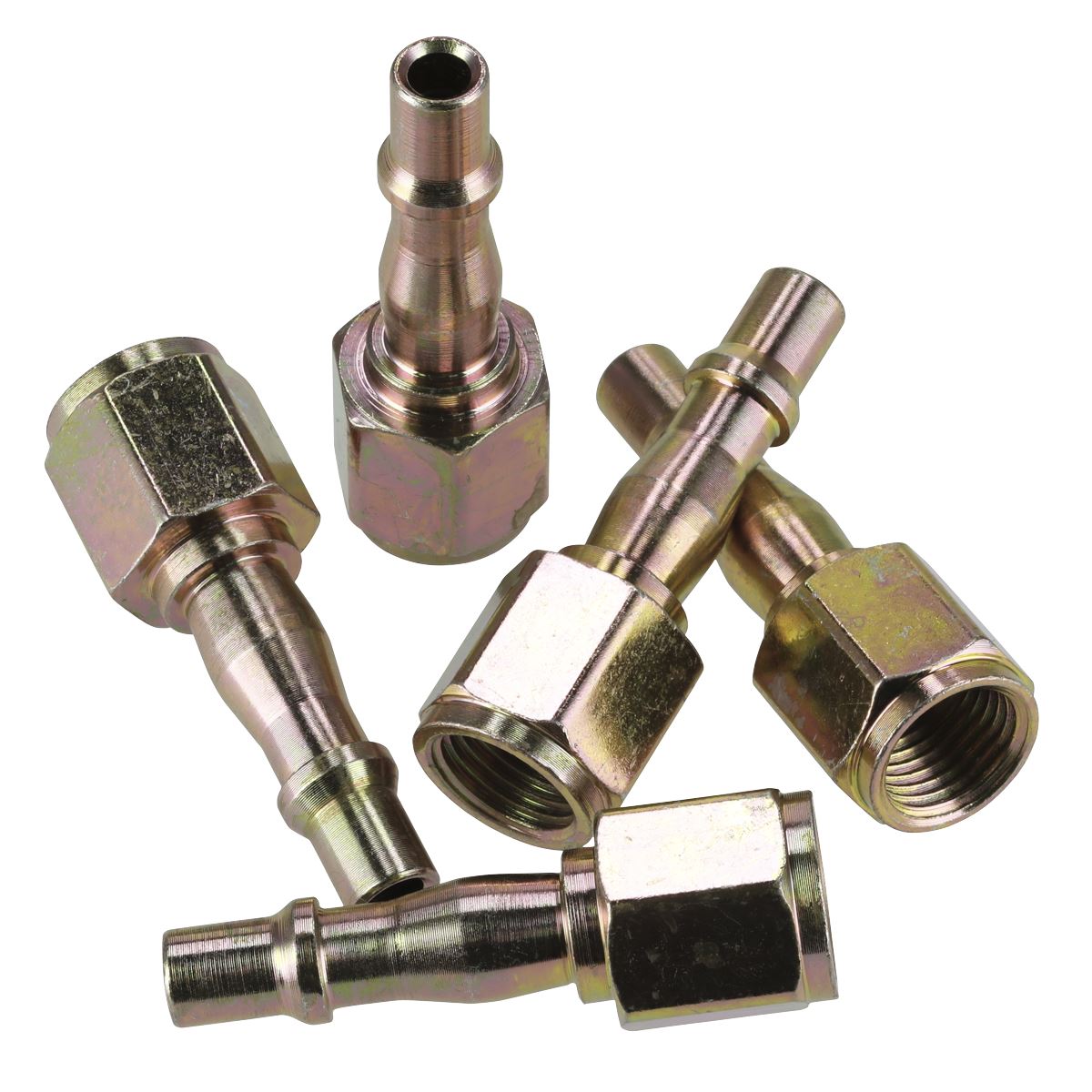 Sealey Screwed Air Adaptor Female 1/4"BSP Pack of 5 ACX18