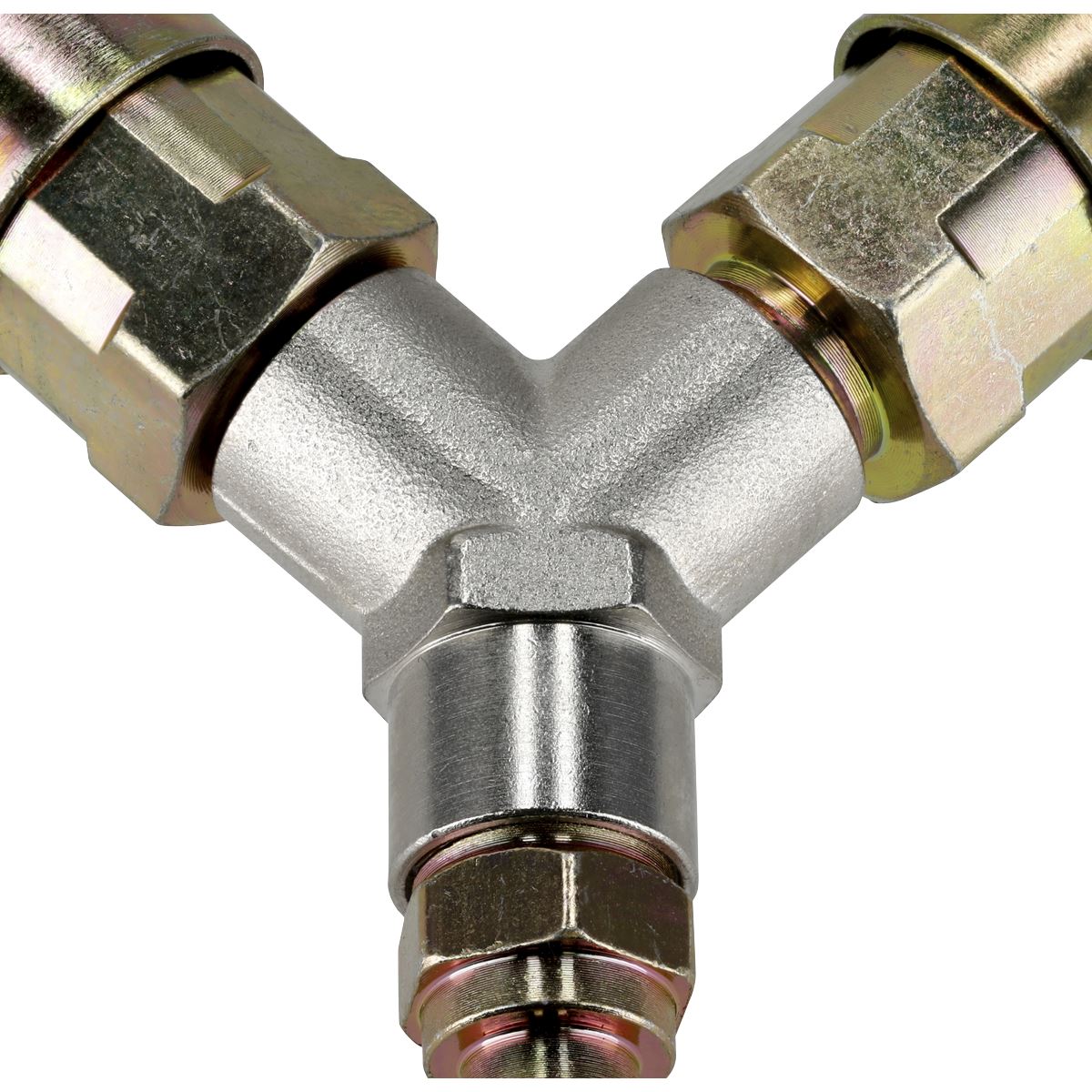 Sealey Y Adaptor Twin Air Line Coupling For Garage Workshop Tools ACX55