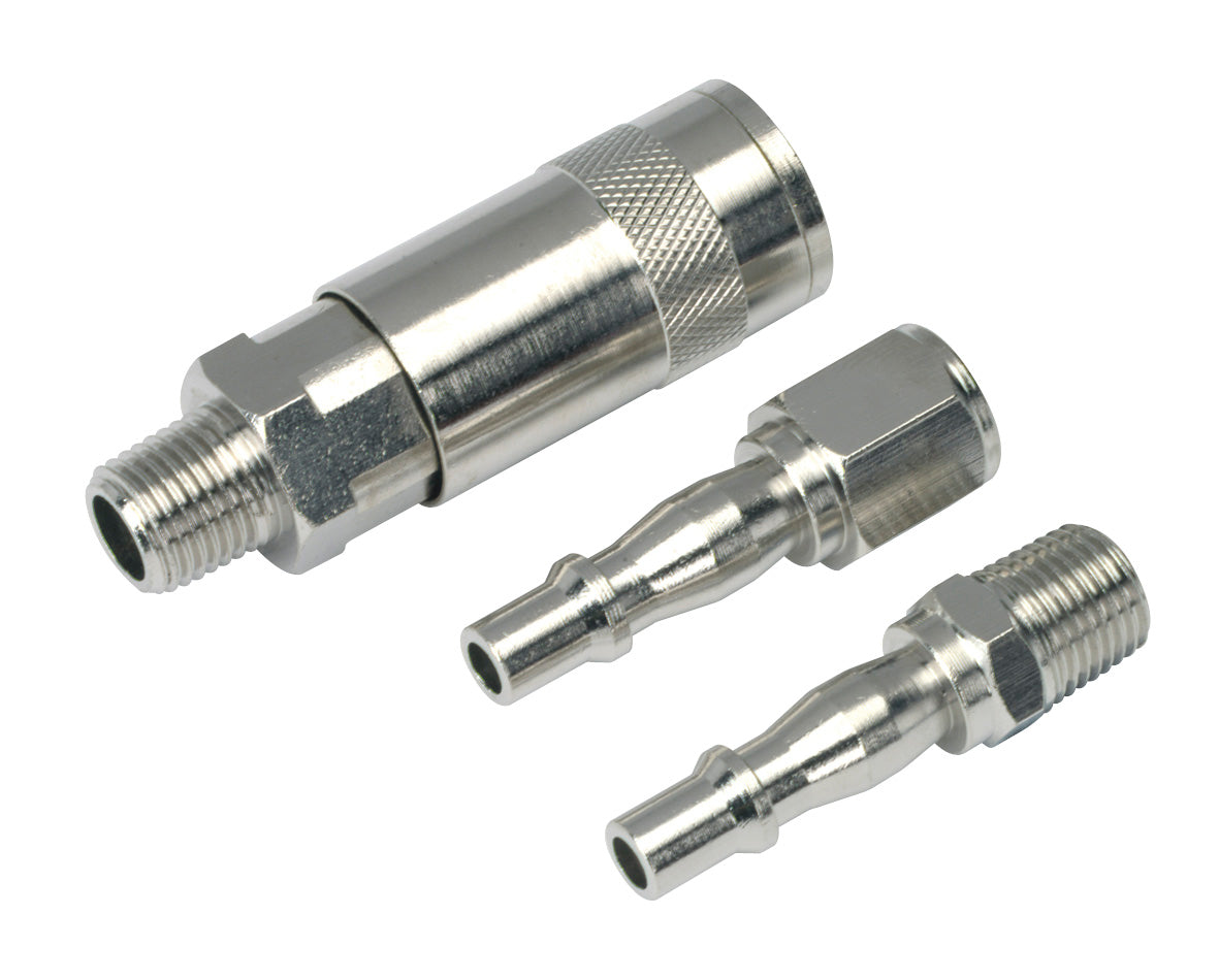 Sealey Air Tool Coupling Kit 1/4"BSP For Most Air Tool Applications ACX60