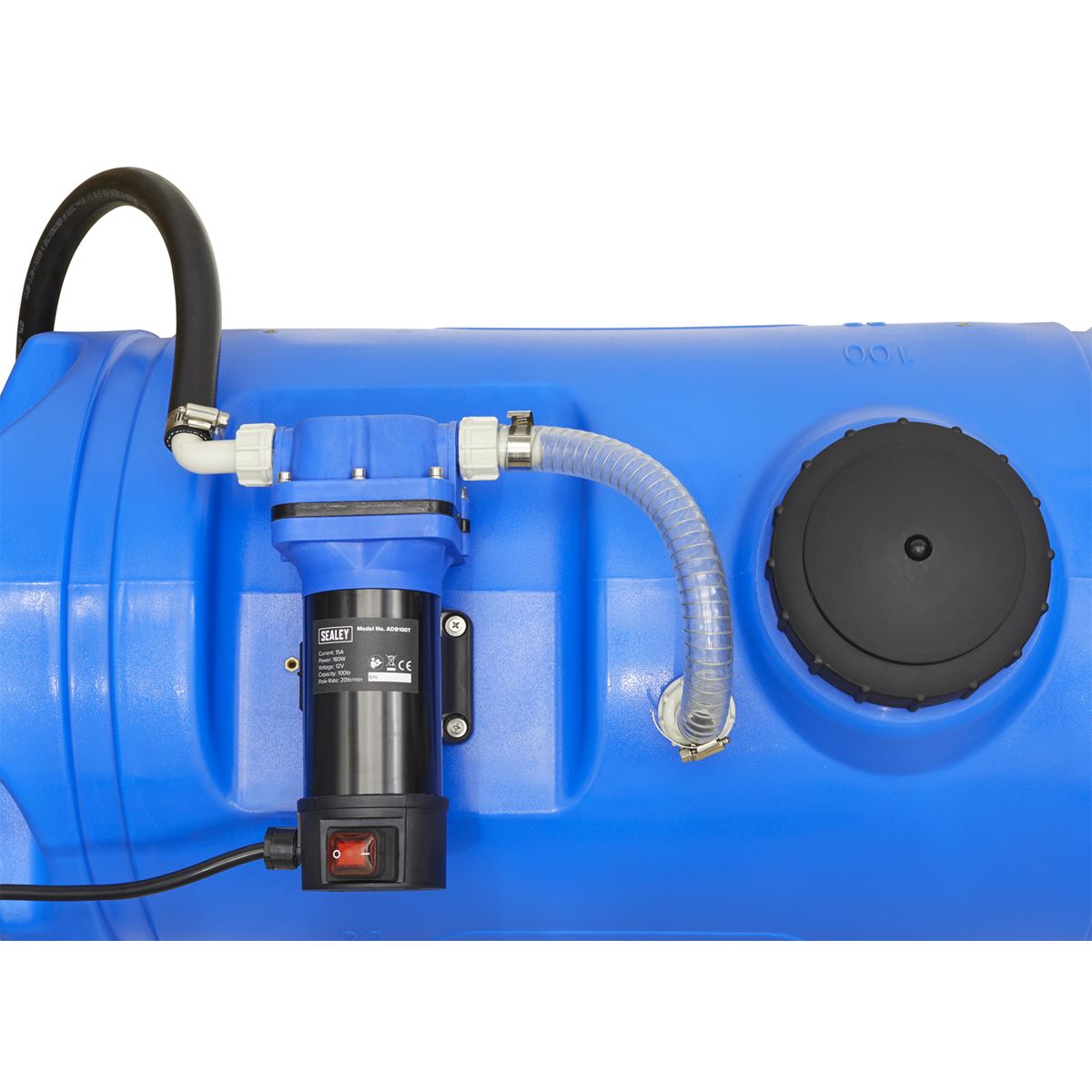 Sealey Portable AdBlue&reg; Tank 100L 12V ADB100T