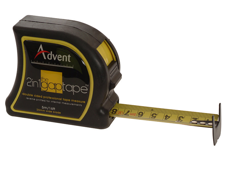 Advent 2-In-1 Double Sided Gap Pocket Tape 5m/16ft (Width 25mm) ADVAGT5025