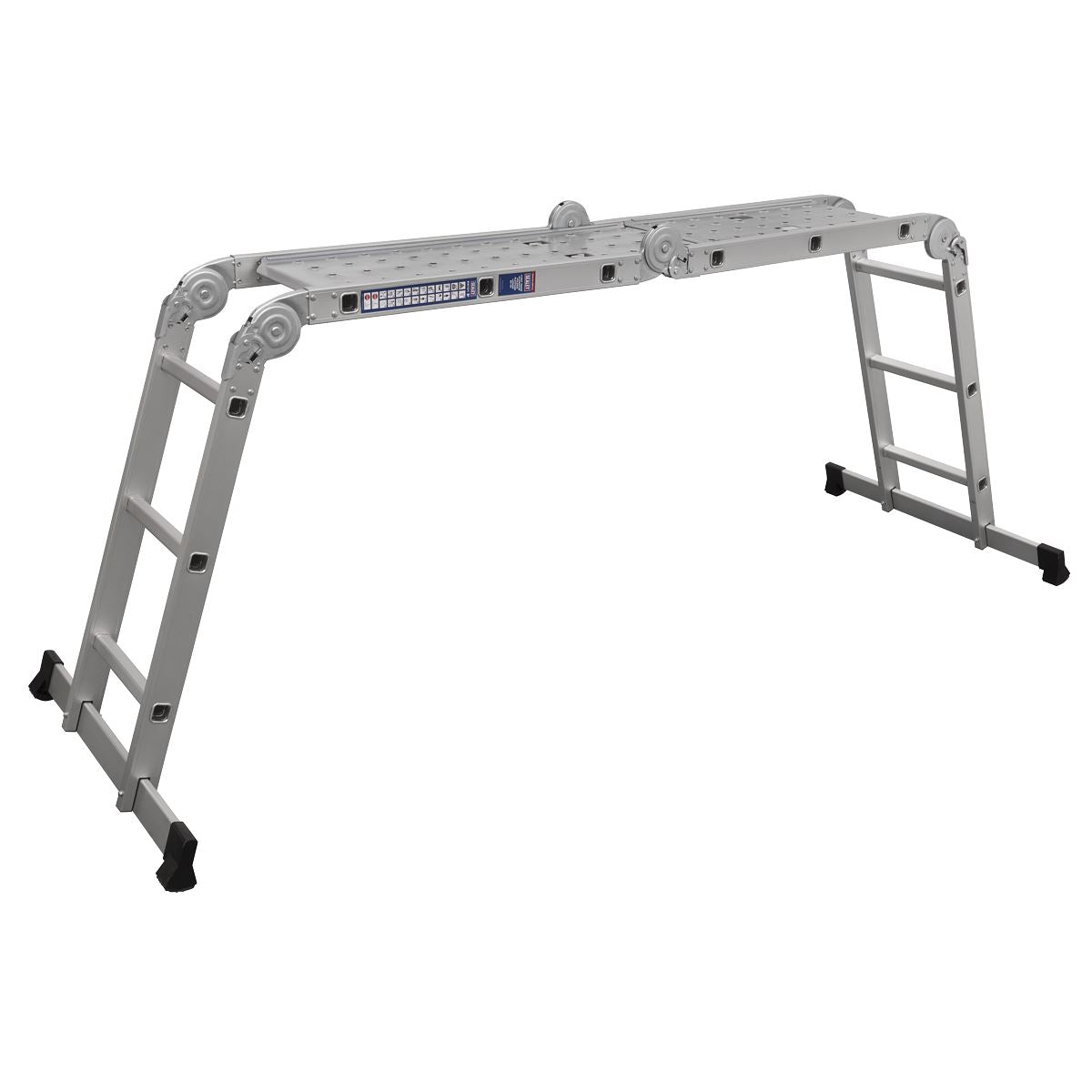 Sealey Aluminium Folding Platform Ladder 4-Way EN 131 AFPL1
