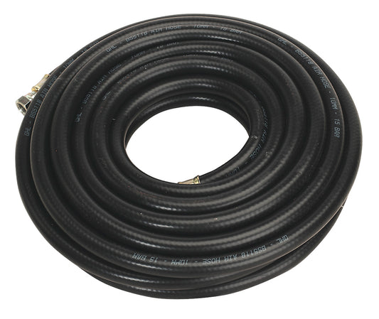Sealey Air Line Hose 10m x 10mm with 1/4"BSP Unions Heavy Duty AH10RX/38