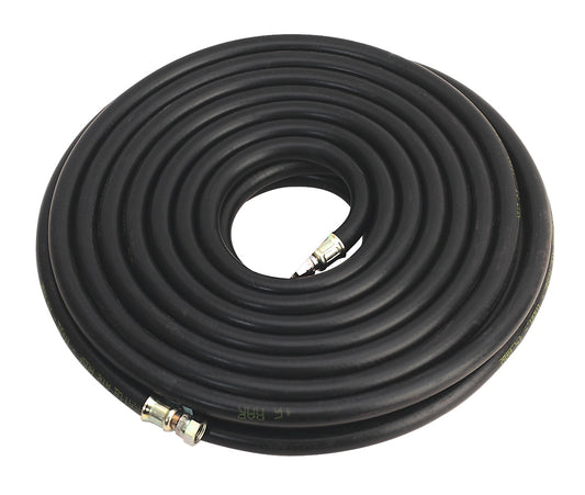 Sealey Air Line Hose 15m x 10mm with 1/4"BSP Unions Heavy Duty AH15RX/38