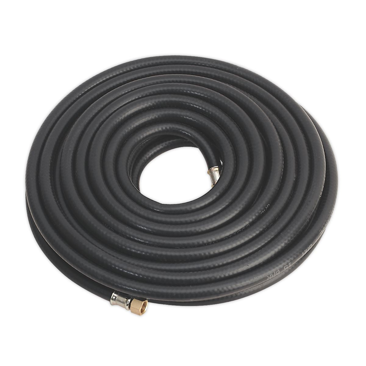 Sealey Air Line Hose 15m x 8mm with 1/4"BSP Unions Heavy Duty AH15RX