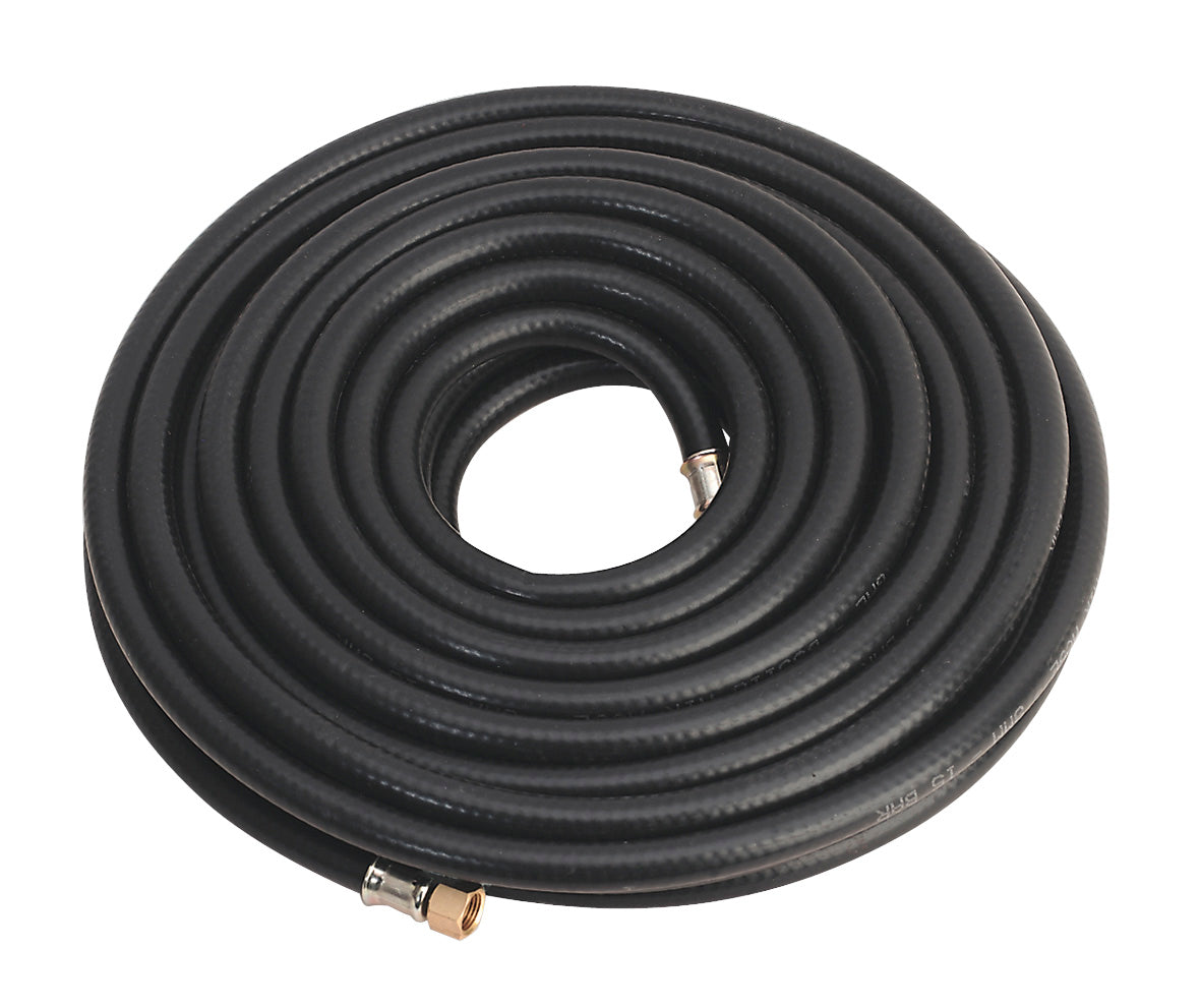Sealey Air Line Hose 15m x 8mm with 1/4"BSP Unions Heavy Duty AH15RX