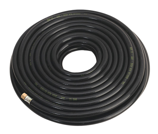 Sealey Air Line Hose 30m x 8mm with 1/4"BSP Unions Heavy Duty AH30RX