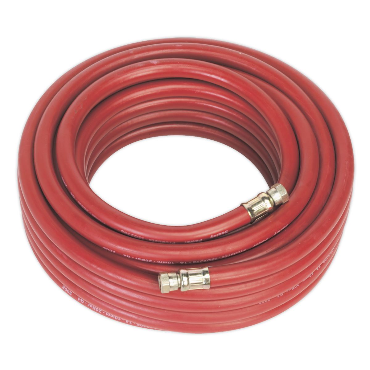 Sealey Air Line Hose 15m x 10mm with 1/4"BSP Unions AHC1538