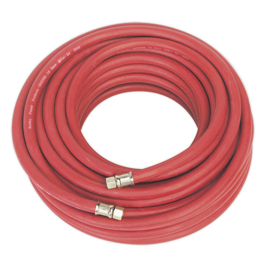 Sealey Air Line Hose 20m x 8mm with 1/4"BSP Unions AHC20
