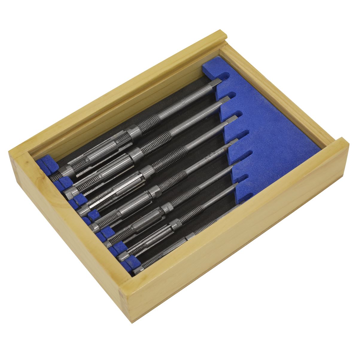 Sealey Adjustable Hand Reamer Set 7pc 6.35mm to 11.91mm Boxed AHR3803