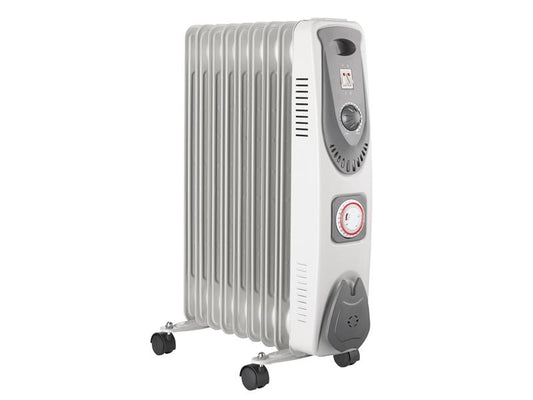Airmaster Slim Oil Filled Radiator 2.0kW 220-240V Cable Length 1.7m AIRCR2TSL