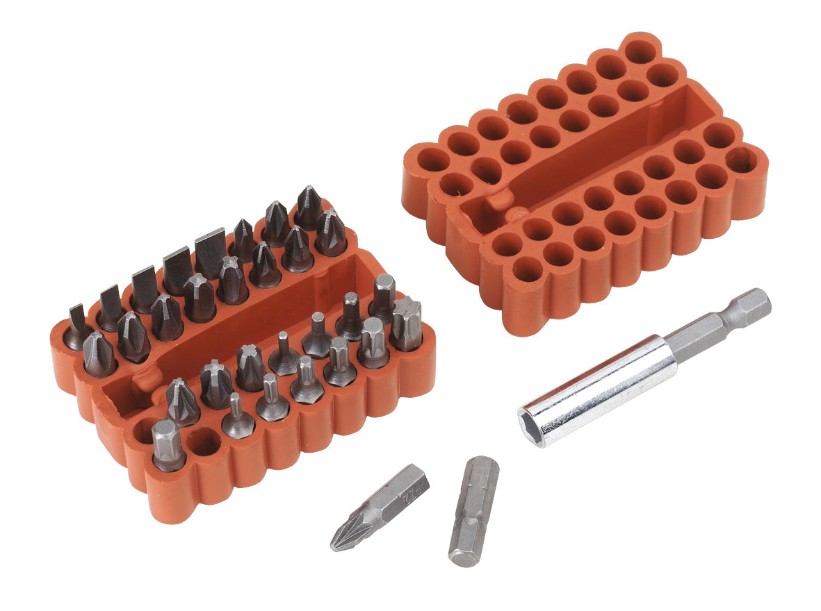 Sealey Bit & Magnetic Adaptor Set 33pc AK110
