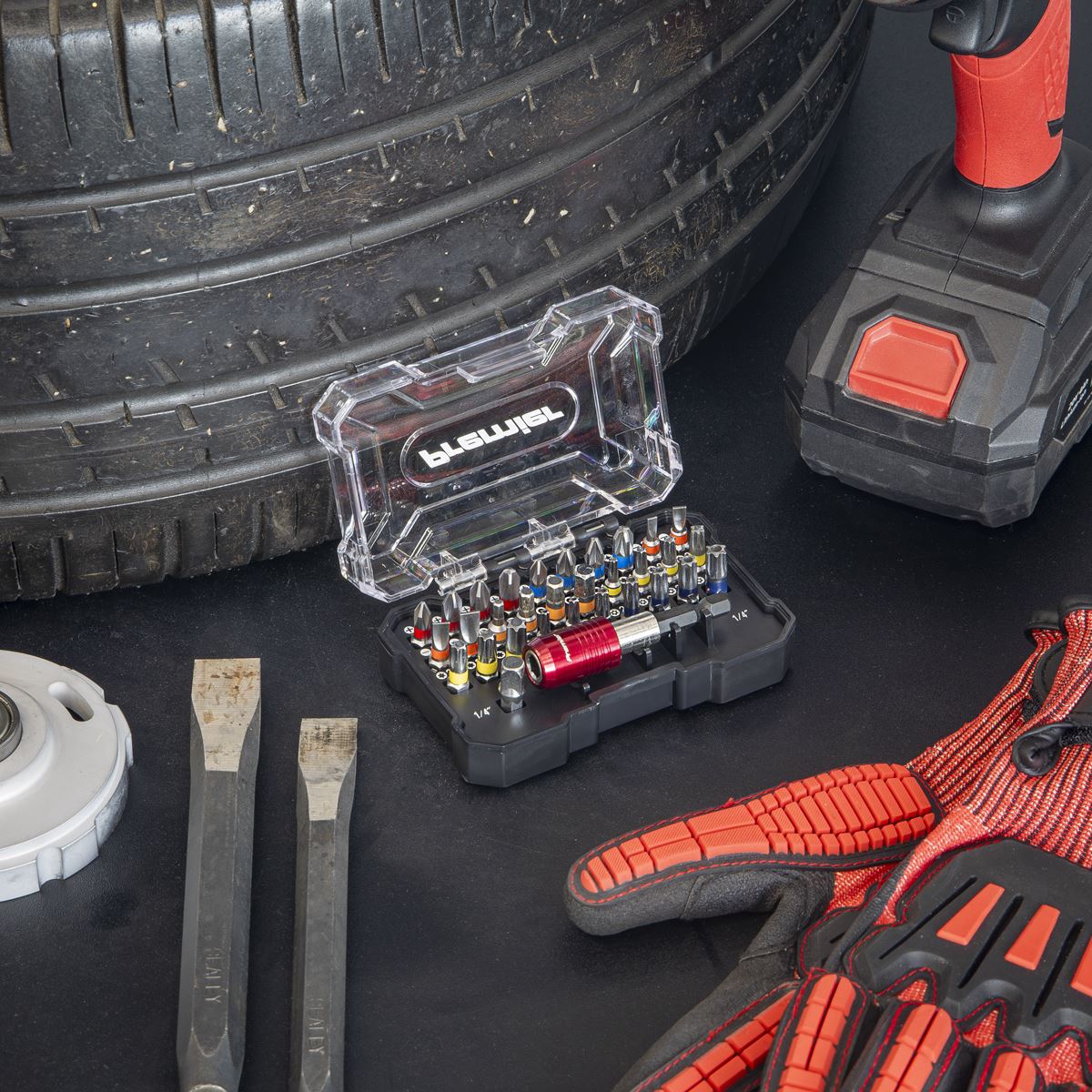 Sealey Colour-Coded Bit Set 32pc AK2110