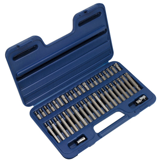 Sealey TRX-Star*/Hex/Spline Bit Set 42pc 3/8" & 1/2"Sq Drive AK219