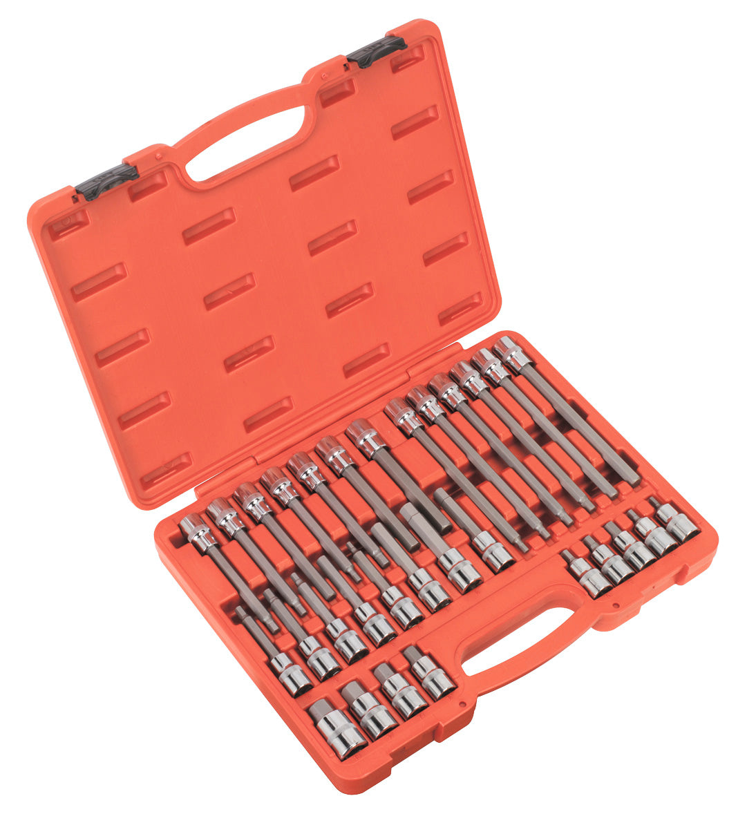 Sealey Hex Socket Bit Set 30pc 1/2"Sq Drive AK2196